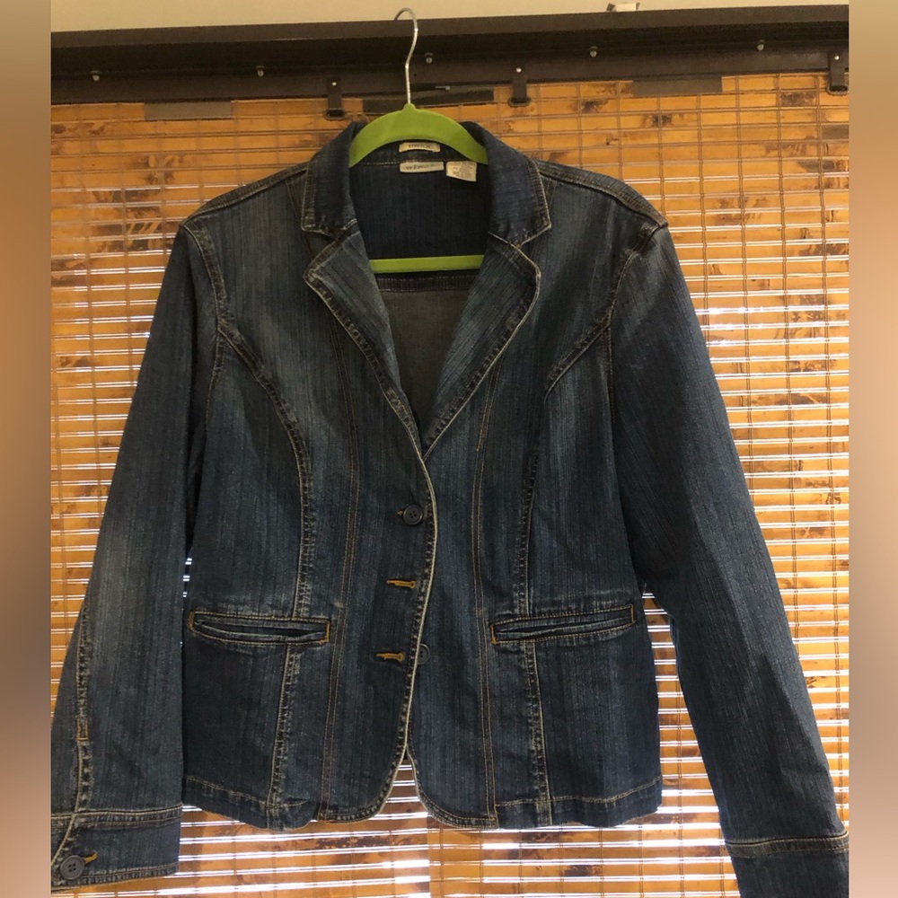 St. John’s Bay denim blazer